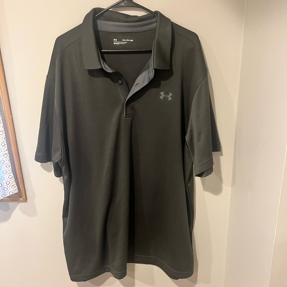 Under Armour Men's Green Polo Shirt